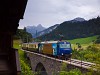 A Furrer+Frey Ge 4/4 8004 La Chaudanne-Les Moulins és Rossiniere között a Belle Époque vonattal