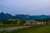 The TPF BDe 4/4 122 / Bt 224 seen between Gruyeres and La Paquier - Montbarry