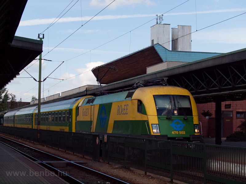 A GySEV 470 502 Sopronban fot