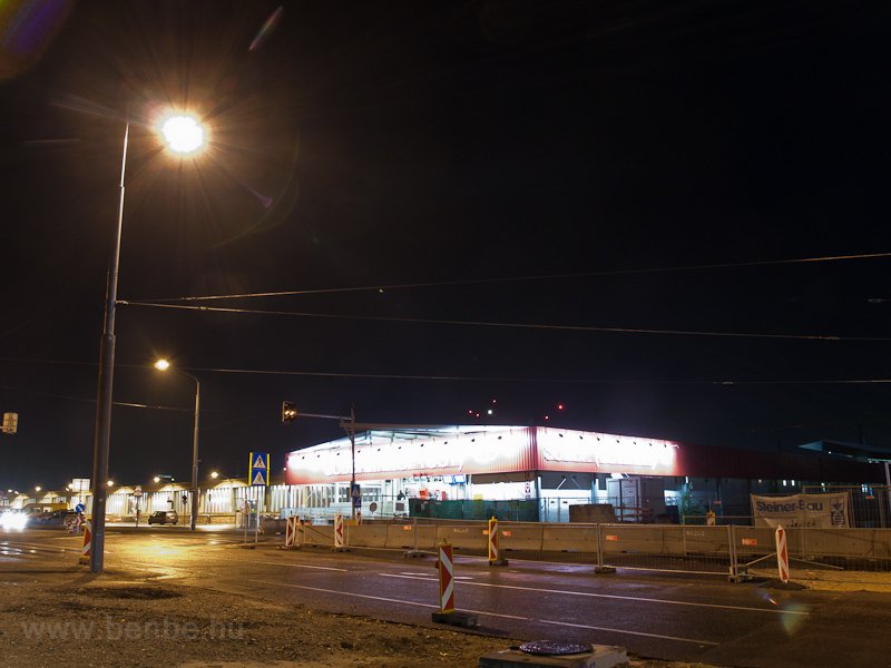 Wien Sdbahnhof (Ostseite) ideiglenes felvteli plete fot