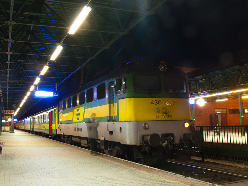 A GYSEV 430 327 Sopronban fotó