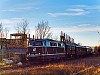 A New Year charter arrives at Sopron hauled by the green BB 2143 040-0