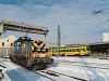 Full retro: old road numbers and one of the original two railcars in one picture - the MÁV-TR V46 007 and the GYSEV 5047 501-1 at Sopron depot