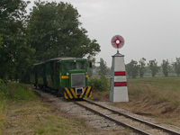 The Széchenyi Museum Railway's C50 of road number 2921 001-0 at Nagycenk