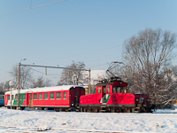 Feldbach Landesbahn a Feldbach - Bad Gleichenberg vasútvonal telepállomása - a képen az E41 pályaszámú mozdony egy személykocsival tolat