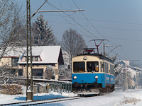 The StLB railcar number ET1 seen between Feldbach Landesbahn and Oedt Siedlung