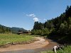 The 2095.10 is hauling a passenger train accross the former place of the Lassing reservoir