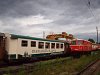 The NVOG 2095.10 seen at St. Plten Alpenbahnhof with the advertising livery train's restaurant car, the Mariazeller Land-car