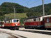 The BB 1099.004-2 and 1099.002-6 seen at Kirchberg an der Pielach station