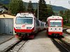 Megdöglött a csoda: a 4090 003-7 tárolóvágányon Kirchbergben, mellette a St. Pölteni személyvonat az 5090 015-8-cal