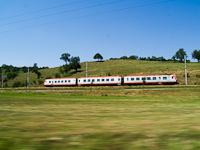 The BB 4090 003-7 <q>Mariazeller Land</q>, the valley train seen between Hofstetten-Grnau and Mainburg