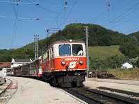 The BB 1099.004-2 seen at Kirchberg an der Pielach station