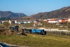 The EM Lonea L45H 086 seen at the CFI EM Lonea narrow gauge industrial railway at Petrila