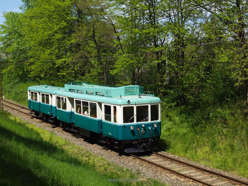 The BKV M297 (ex ACSEV railcar) between Cinkota als stop and Cinkota on the Gdllői HV's Csmr branch photo