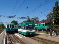 Regular passenger train of unit 901 of class MX/a (M.ten A) passes by us