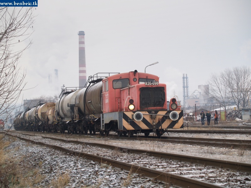 The A26 098 is going on with work in the alumina factory photo