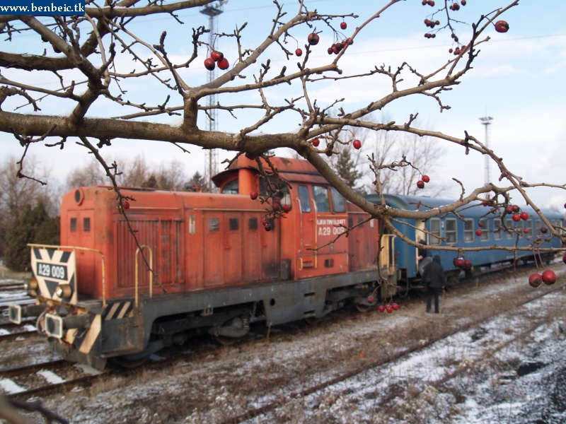 The A29 009 at the Ajka bauxit loading area photo