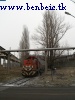 The A29 009 is posing near the entrance of the Ajka coal power plant