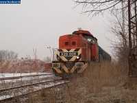 The A29 009 at the bauxit loading area