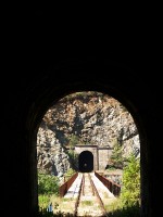 Tunnel-viaduct-tunnel combination