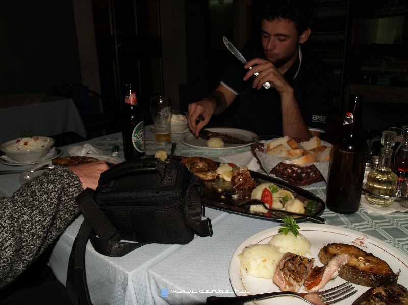 Vacsora Virpazarban fot