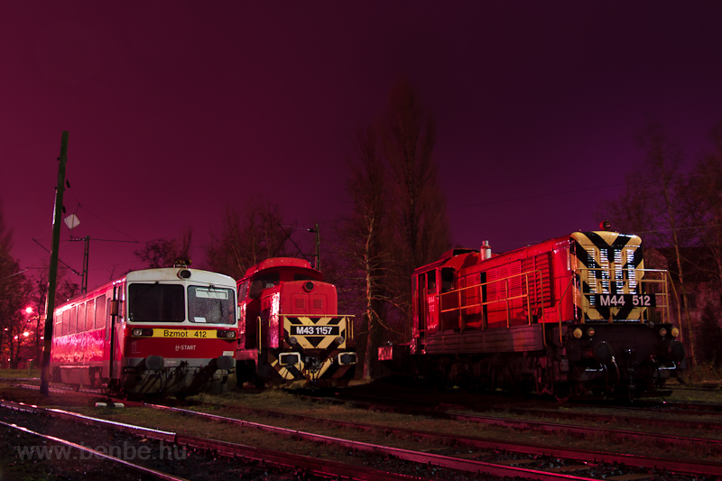 A Bzmot 412, M43 1157 és az fotó