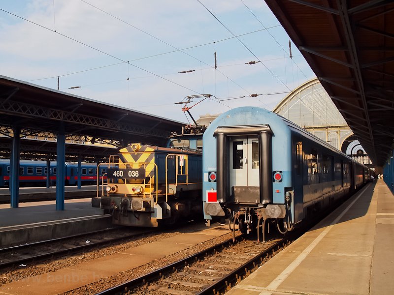 A MV-TR  460 036-os Szcske a Keleti plyaudvaron fot