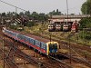 A MÁV-START BDt 451-es érkezik a Keleti pályaudvarról Szolnokra