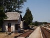 Scalehouse and the presignal of the junction North of the Tisza bridge at Kunszentmrton station