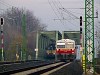 A Bzmot 410 és a V43 1150 versenyeznek Gyománál