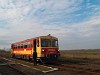 A MÁV-START Bzmot 379 Kótpuszta állomáson