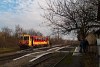 A MÁV-START Bzmot 379 Komádi állomáson
