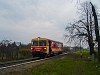 A MÁV-START Bzmot 379 Körösujfalu megállóhelyen