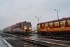 The MV-START 6341 039-3 and the Bzmot 347 seen at Ktegyn station