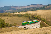 The CFR Calatori 69 0003-4 seen between Bradisoru de Jos and Oravita