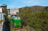 The CFR Calatori 69 0003-4 seen between Garliste and Anina, by the Anina mine (Roman)