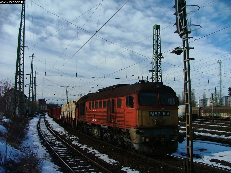 M62 104 tolat Ferencvárosban fotó