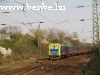 The BDt 454 is arriving at Pestszentlrinc on the left track