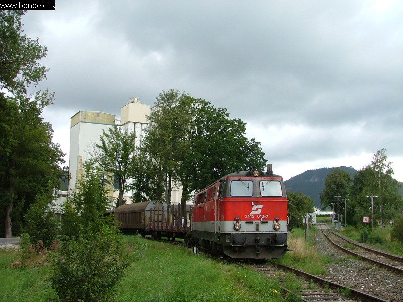 A 2143 013-7 near the Rigips Works of Puchberg photo