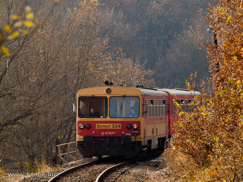 A Bzmot 334 Szokolya s Berkenye kztt fot