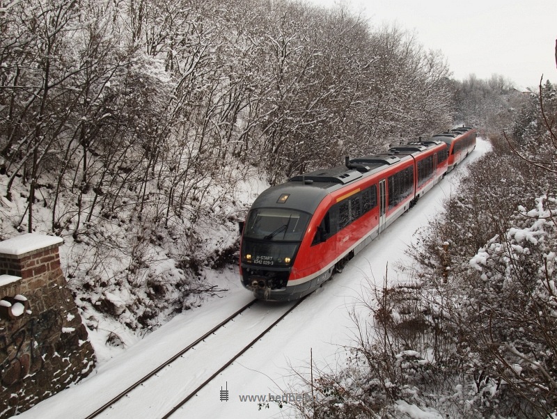 After a passing at Csajg, the 6342 029-3 departed to the Balaton with a slow train photo