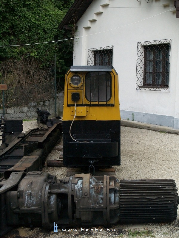 Modern mozdony a csingervlgyi bnyszati mzeumban fot
