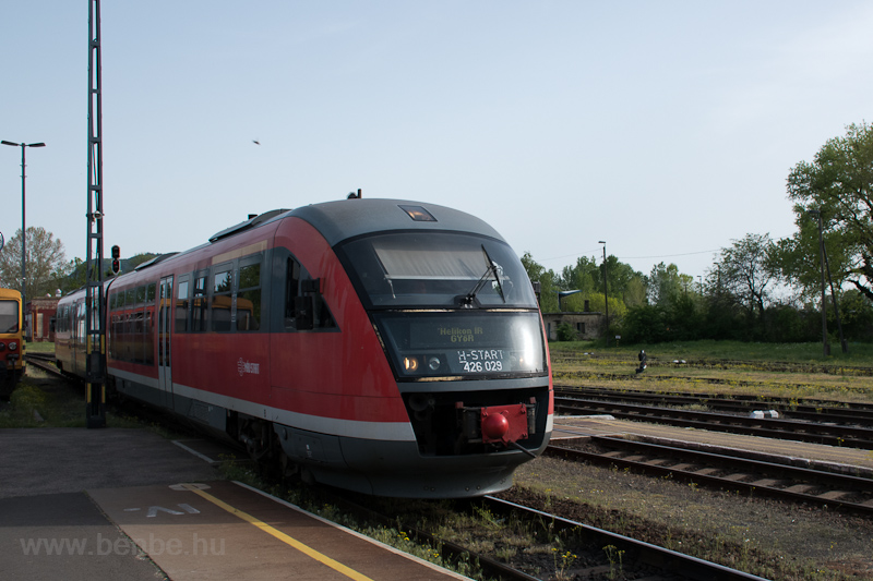 A MÁV 426 029 Desiro Tapolca állomáson fotó