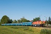 A MÁV M40 203 Tapolca és Nemesgulács-Kisapáti között a telikék szerelvénnyel