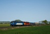 A MÁV Rail Tours 0001 1535 Nemesgulács-Kisapáti és Tapolca között, a háttérben a Csobánc csúcsával