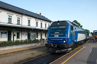 A MÁV Rail Tours 0001 1535 Tapolca állomáson