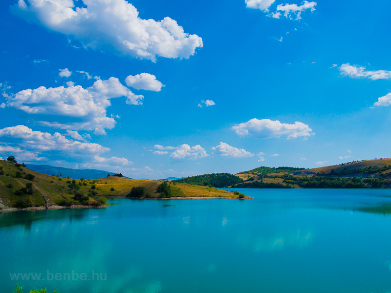 A Bilecsa-t (Bileko jezero) Trebinje kzelben fot