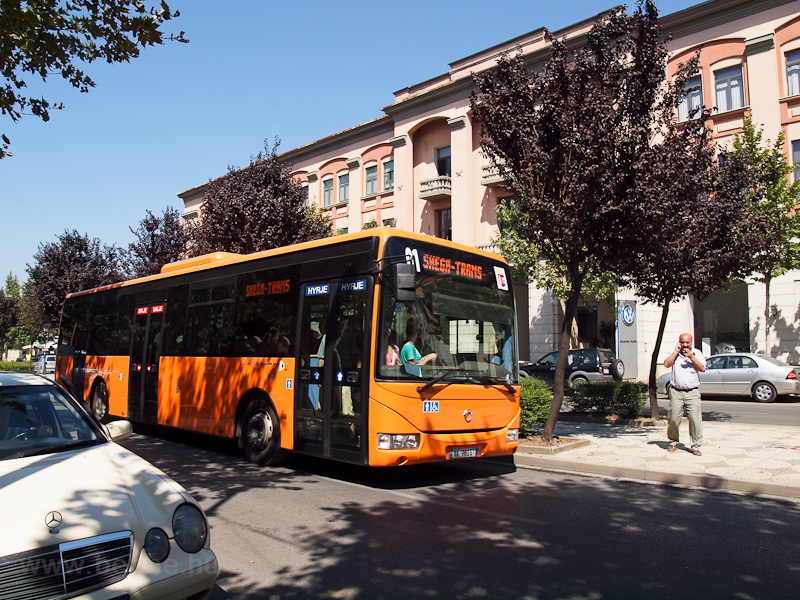 Bus in Tirana photo