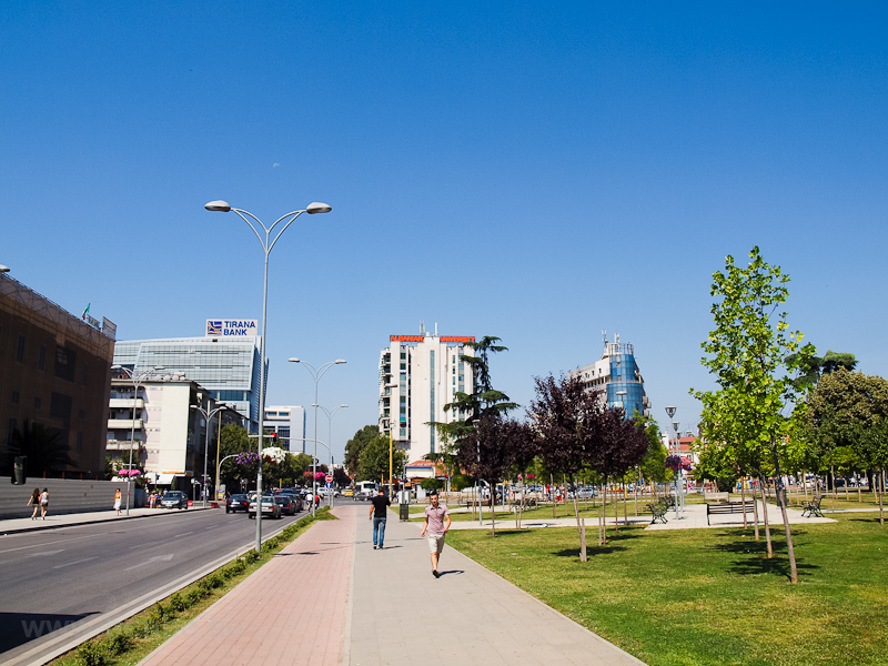 Tirana, Szkander bg tr fot