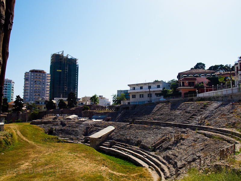 Durres, amfiteátrum fotó